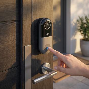 Preview: Video Türsprechanlage, mit Bewegungssensor, SmartLife, Full-HD, App, Wi-Fi, Nachtsicht