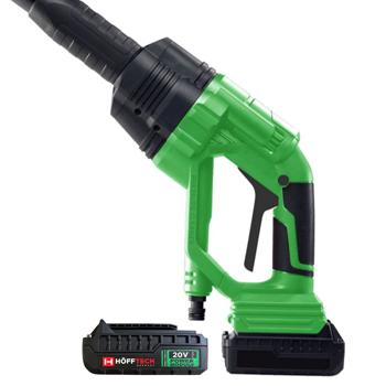 Preview: Nettoyeur haute pression à batterie efficace, 20V, 0-22 bar, avec batterie de rechange supplémentaire - totalement indépendant de l‘électricité & de l‘eau