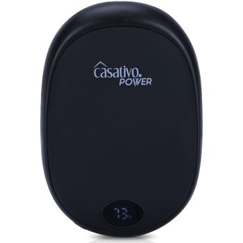 Preview: 2 chauffe-mains USB 2 en 1 avec batterie externe, 10 000 mAh, noirs, pour réchauffer les mains et charger un smartphone en même temps