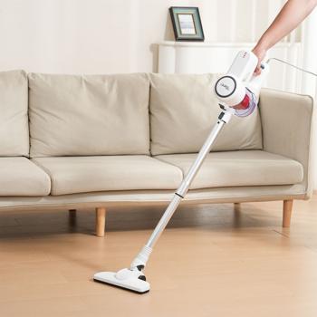 Preview: Aspirateur cyclonique 2 en 1 - Aspirateur à main et balai avec filtre HEPA pour allergiques - 500W-15kPa-800ml-4,9m cordon