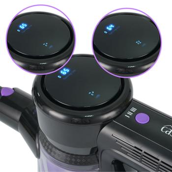 Preview: Aspirapolvere multifunzionale 2n1 a batteria - aspirapolvere ciclonico a mano e a pavimento con accessorio per lo straccio, 23 kPa, filtro HEPA, tuttofare per pavimenti senza macchia