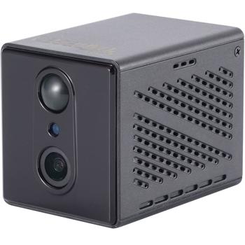 Mini-caméra de surveillance Wi-Fi mobile 2304 x 1296 – accès à distance par application – dispositif de sécurité intelligent pour maison, bureau, voyages