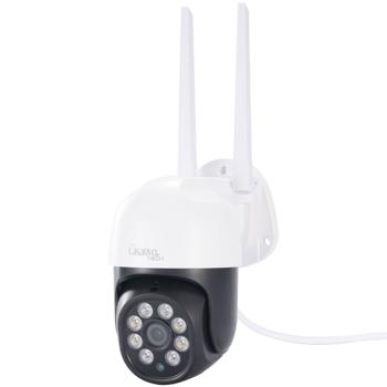 WLAN Outdoor Überwachungskamera 2K: IP66, Pan-Tilt: Volle Kontrolle & brillante Überwachung für Ihr Zuhause – Tag & Nacht