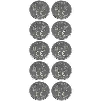 Hochwertige CR2032 Lithium-Knopfzellen, 10er-Set, 3V: Ein Powerpack für Autoschlüssel, Uhren & Smart Home Geräte u.v.m.