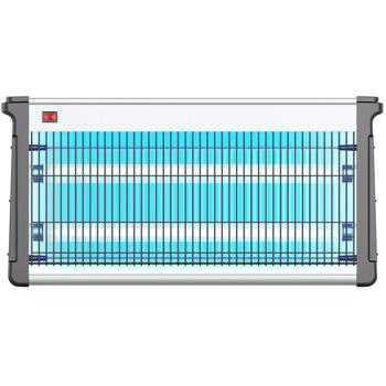 Preview: set di 2 insetticidi UV professionali (30W, fino a 80m²) - Affidabile ammazzamosche per la ristorazione, la terrazza e la casa, atossico, a risparmio energetico