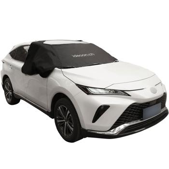 Preview: Copri parabrezza per auto, fissaggio magnetico, 270 x 94 cm, protegge anche i finestrini laterali, gli specchietti e le serrature da ghiaccio e neve