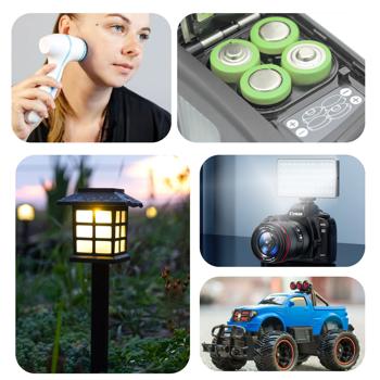 Preview: 8 accus AAA 1100 mAh avec boîte – piles rechargeables, puissantes, compatibles avec de nombreux appareils