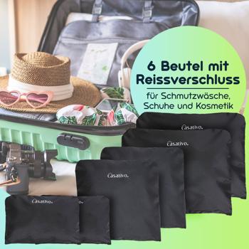 Preview: Praktische Organizer-Taschen (12er-Set) für Koffer, Rucksack & Reisetasche: Für strukturiertes Packen, kompakt, leicht & ideal für Reisen