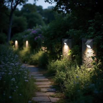 Preview: Applique LED solare compatta con rilevatore di movimento (20 LED SMD): Luce brillante per percorsi e ingressi sicuri - Risparmio energetico e wireless