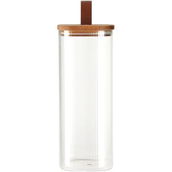 Preview: set di 4 vasi con coperchio in legno d‘acacia, 1900 ml