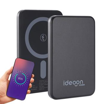 MagSafe Powerbank 5000 mAh, 15W Qi - Hochwertige kompakte Wireless Power Bank – Schnelles Laden Quick Charge für iPhone & Android – Mobiler Power-Boost