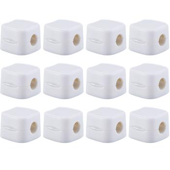 12er-Set Kabelorganizer mit Magnetclip, weiss: Schreibtisch-Kabelhalter, selbstklebend & flexibel – Nie wieder Kabelsalat im Büro & Zuhause