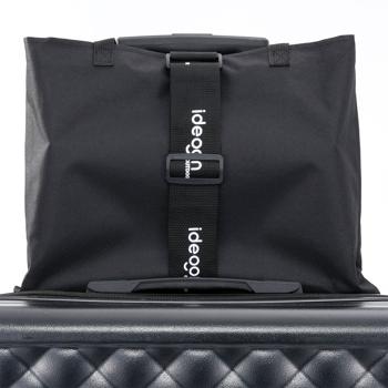 Preview: Cinghia aggiuntiva compatta per bagagli (2 pezzi): Cinghia elastica per trolley e borse da viaggio - Non più bagagli che scivolano!