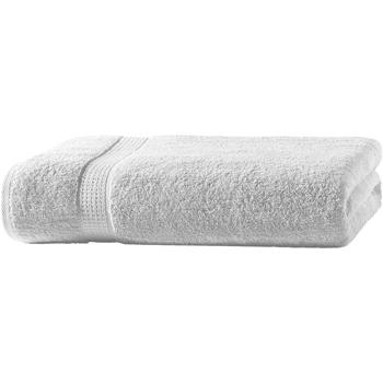 Telo bagno di lusso 100 x 150 cm – 100% cotone – morbido, assorbente e a rapida asciugatura – design elegante con 2 bordure in bianco