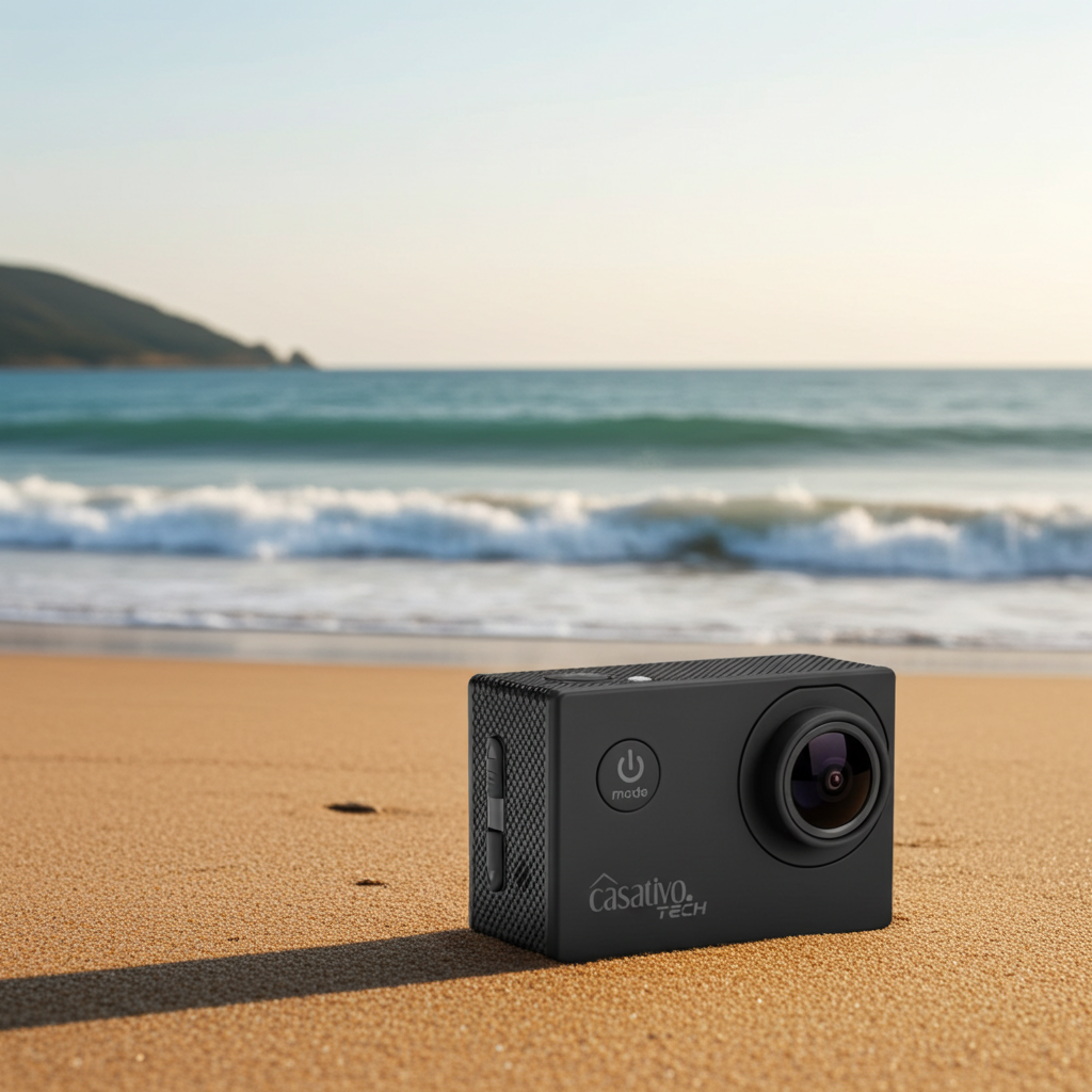 4K-Action-Cam, Full HD, mit Unterwasser-Gehäuse