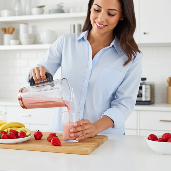 Frullatore e frullatore premium 2in1, 1,8 litri: per frullati, shake e altro ancora - alta qualità, potenza e facilità di pulizia