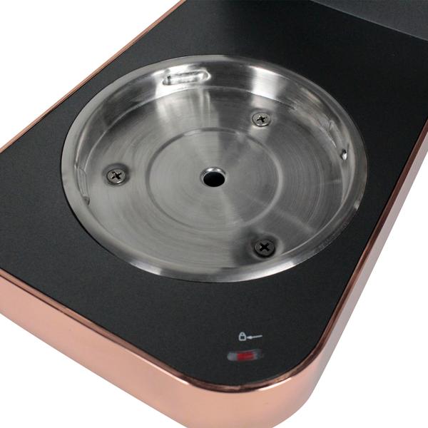 Premium Küchenmaschine 1200W mit 5,5L Schüssel – Elegantes Rührgerät mit Planetenrührwerk, Roségold-Akzenten & Zubehör