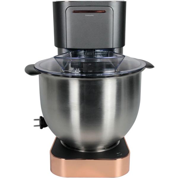 Premium Küchenmaschine 1200W mit 5,5L Schüssel – Elegantes Rührgerät mit Planetenrührwerk, Roségold-Akzenten & Zubehör