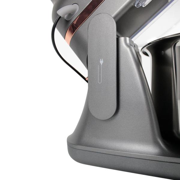 Premium Turbo-Handrührgerät mit 3,5L Edelstahl-Rührschüssel: 400 Watt, Kraftvolles Rühren & Kneten, für Backen & Kochen, leistungsstark & vielseitig