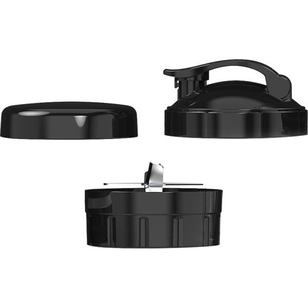 Effizienter Smoothies Maker mit To-Go Becher, 1000 W, silber: Für Smoothies & Shakes zuhause und unterwegs, gesunde Ernährung & Sport