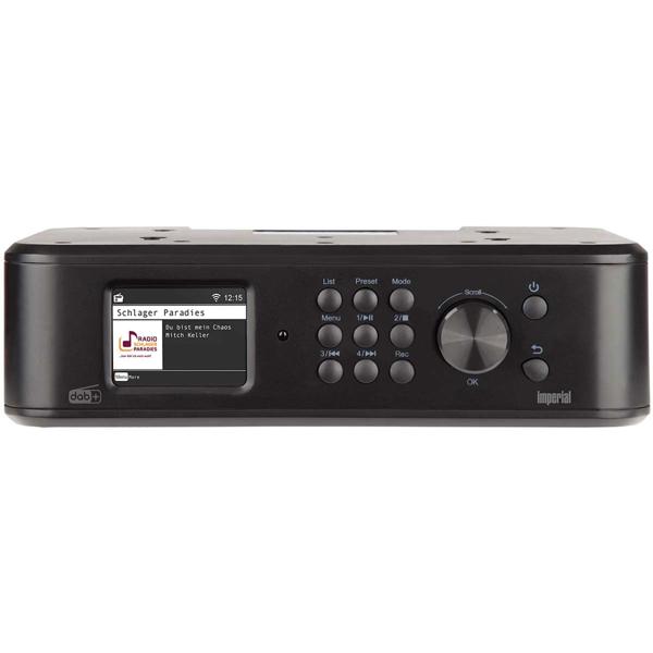 Modernes Unterbau-Küchenradio DAB+/FM mit EWF & Bluetooth 5.1 – Digitalradio mit TFT-Farbdisplay & Internetradio, inkl. Montagematerial