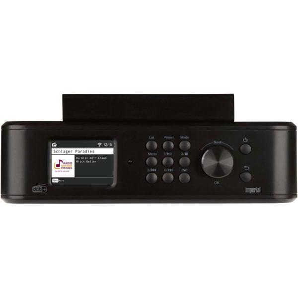 Modernes Unterbau-Küchenradio DAB+/FM mit EWF & Bluetooth 5.1 – Digitalradio mit TFT-Farbdisplay & Internetradio, inkl. Montagematerial