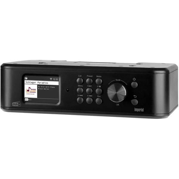 Modernes Unterbau-Küchenradio DAB+/FM mit EWF & Bluetooth 5.1 – Digitalradio mit TFT-Farbdisplay & Internetradio, inkl. Montagematerial
