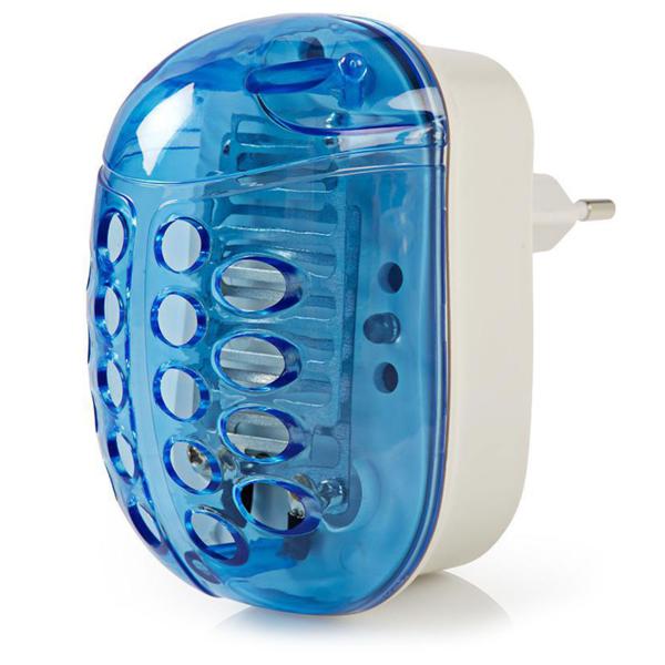 2er-Set Kompakter Steckdosen Insektenvernichter mit UV-A Licht (bis 20m²): Mücken & Fliegen effektiv & sicher loswerden | Geruchlos, giftfrei & ideal für Schlafzimmer, Küche & kleine Räume