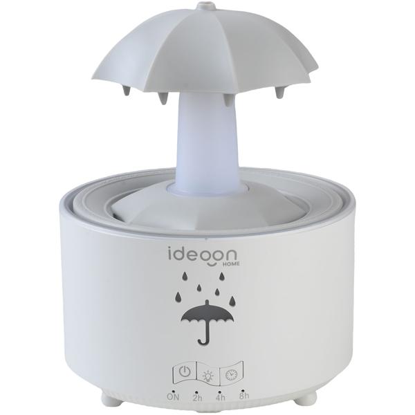 Aroma Diffuser 300ml mit Regenlampe – Schirm Design, 7 Farben LED, Timer & Fernbedienung, Luftbefeuchter zur Aromatherapie & beruhigende Atmosphäre