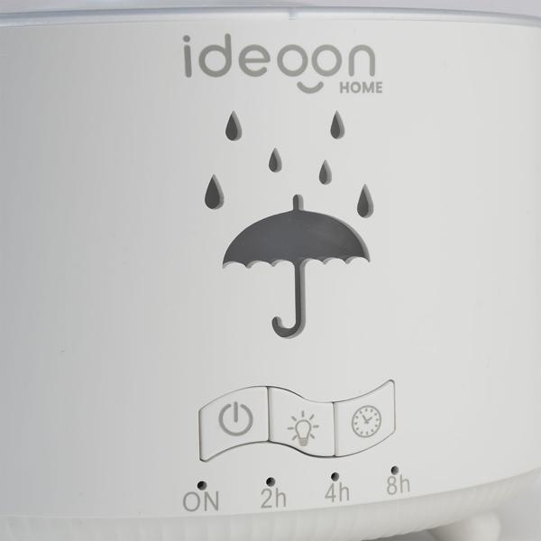 Aroma Diffuser 300ml mit Regenlampe – Schirm Design, 7 Farben LED, Timer & Fernbedienung, Luftbefeuchter zur Aromatherapie & beruhigende Atmosphäre