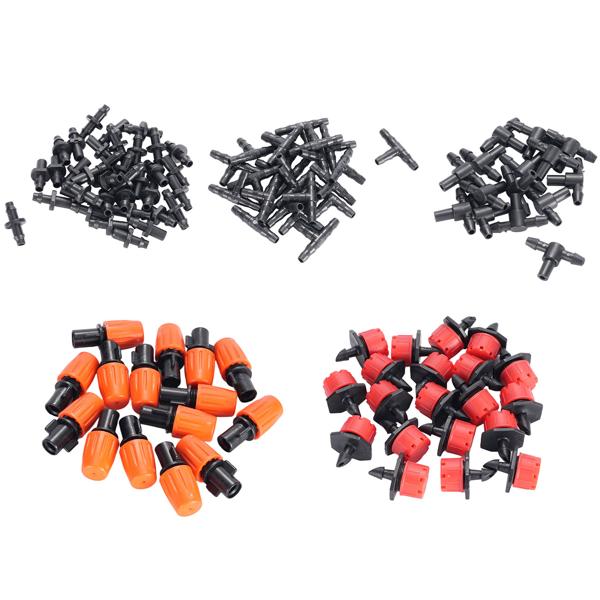 Système Arrosage Automatique 136 Pièces - Tuyau 2x 40m modulable - Économique en eau Jardin, Balcon - Compatible raccords standards