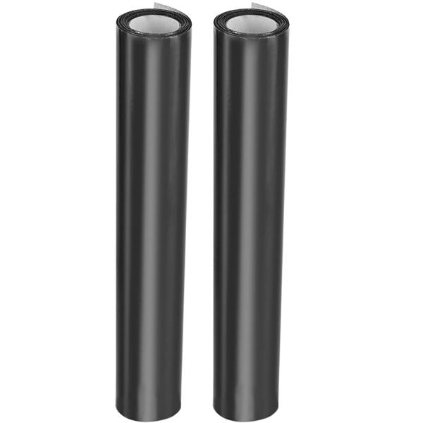 8er-Set Sichtschutzfolie grau-matt, 60 x 200 cm - selbstklebende Fensterfolie mit UV-Schutz - hitzereduzierend & ideal für Fenster, Büro & Wohnräume