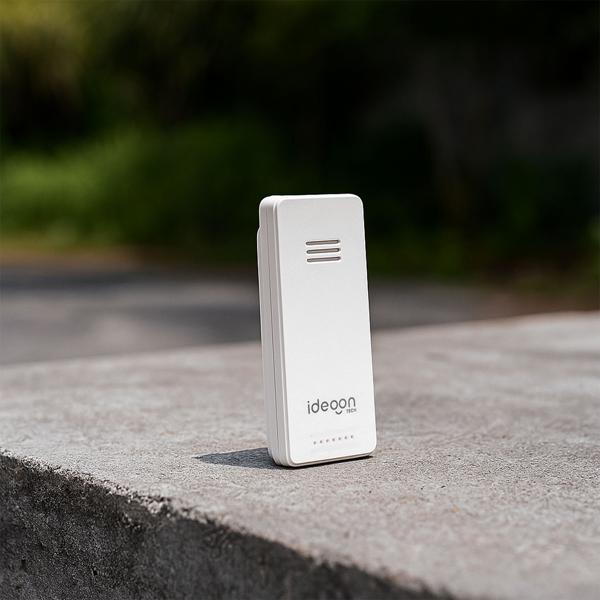 Thermometer und Hygrometer für innen & aussen, inklusive Funk-Aussensensor mit 60m Reichweite - Präzise Messungen für bestes Raumklima