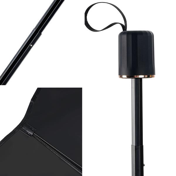 Pare-soleil isolant pour pare-brise 125 x 65 cm – format parapluie – protection UV50+ – garde l’intérieur de la voiture frais