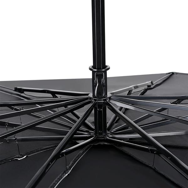 Pare-soleil isolant pour pare-brise 125 x 65 cm – format parapluie – protection UV50+ – garde l’intérieur de la voiture frais