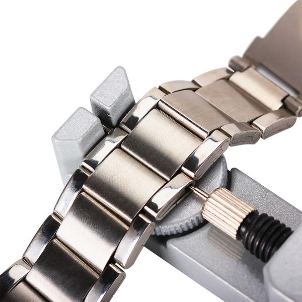 Profi Uhrenarmband-Reparaturset 26-tlg. – Armbandkürzer & Werkzeug Set für den Bandwechsel – Uhrenwerkzeug für zu Hause