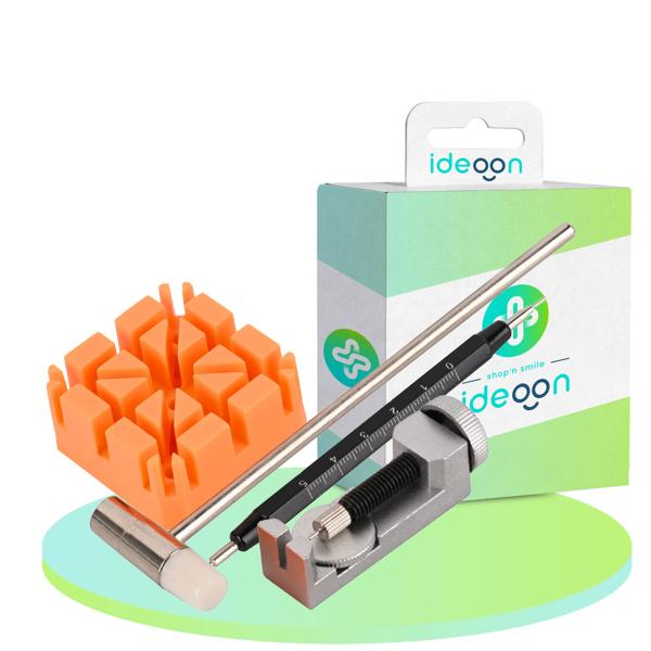 Profi Uhrenarmband-Reparaturset 26-tlg. – Armbandkürzer & Werkzeug Set für den Bandwechsel – Uhrenwerkzeug für zu Hause