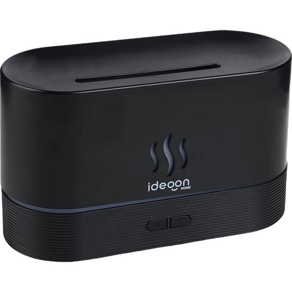 Stilvoller Aroma Diffuser mit Flammeneffekt – Ultraleiser Ultraschall Duftbefeuchter, USB, Auto-Stop, 10h Laufzeit für Schlafzimmer & Büro