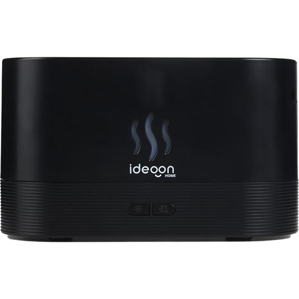 Stilvoller Aroma Diffuser mit Flammeneffekt – Ultraleiser Ultraschall Duftbefeuchter, USB, Auto-Stop, 10h Laufzeit für Schlafzimmer & Büro