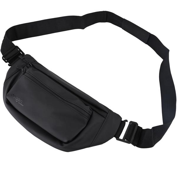 Ultraleichte Umhängetasche mit Trinkblase, 1l - ideal fürs Wandern, Laufen, Biken, Sport und Outdoor