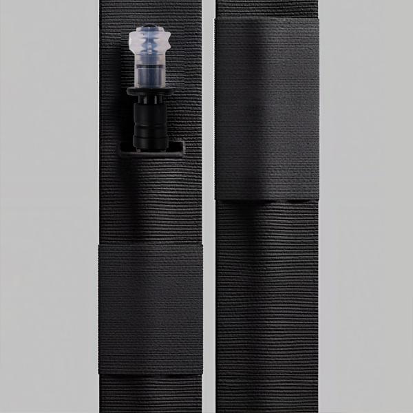 Ultraleichte Umhängetasche mit Trinkblase, 1l - ideal fürs Wandern, Laufen, Biken, Sport und Outdoor