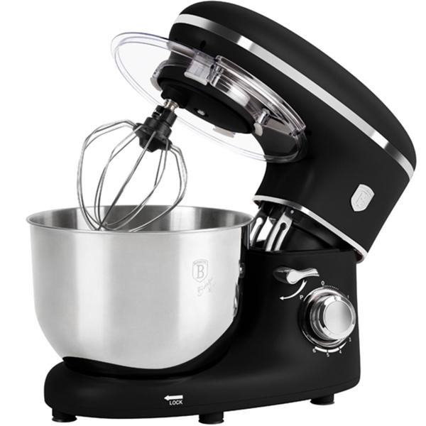 Küchenmaschine 1300 W mit 6L Edelstahlschüssel – Premium-Rührgerät mit Planetenrührwerk, 6 Geschwindigkeitsstufen & Zubehör