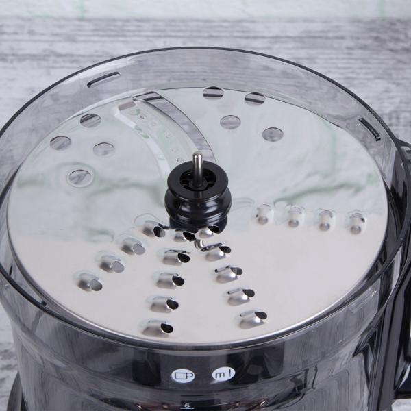 Kompakt-Küchenmaschine, schwarz-roségold, 500W - Multifunktionsmixer mit Zitruspresse. Leistungsstarker Food-Processor für beste Koch-Ergebnisse