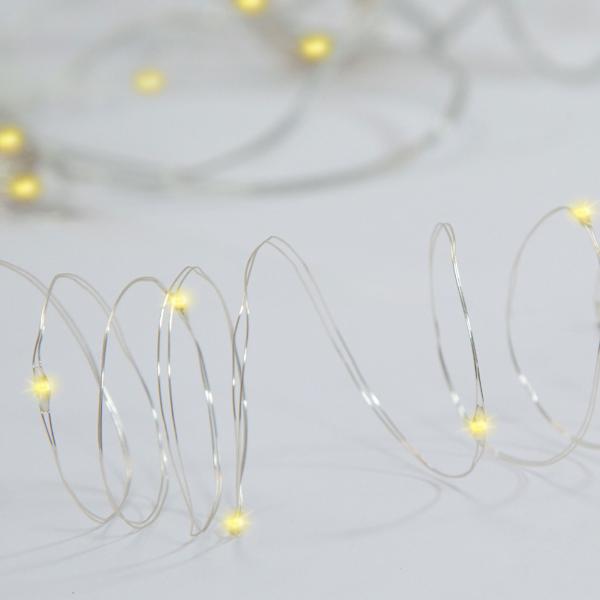 Eleganter LED-Lichtervorhang mit Fernbedienung, warmweiss, 200 LEDs, 3x3m: Gemütliche Beleuchtung & Romantische Deko für Schlafzimmer & Wohnzimmer