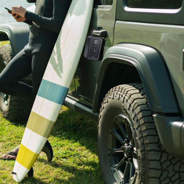 Smarter Schlüssel-Safe mit Fingerabdruck, PIN, Transponder-Karte, Bluetooth – Eine sichere Keybox für Haus, Büro & Ferienwohnung