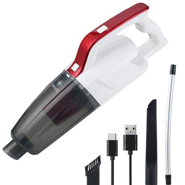 Multifunktionaler 2in1 Akku-Staubsauger Nass- & Trocken: Kraftvolle 7 kPa & HEPA-Filter – Beutellos & kabellos für makellose Sauberkeit in Haus & Auto