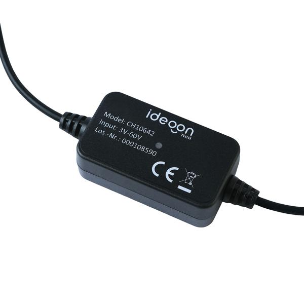 Hochleistungs-KFZ-Batterie-Wächter mit App – Zuverlässige 6-12V Überwachung für maximale Startleistung, Batterie Monitor, IPX7