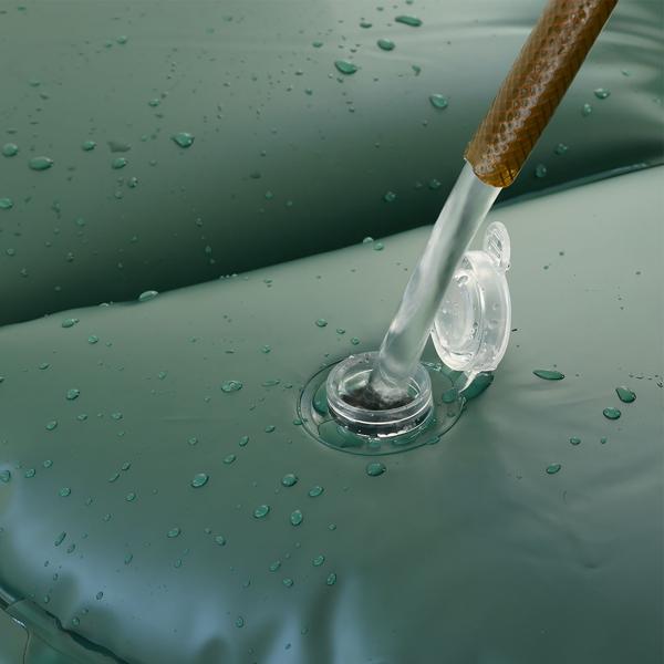 Anneau d’irrigation pour arbres 55 L pour arbustes et arbres – sac d’irrigation en PVC robuste – résistant aux UV – pour circonférence de tronc jusqu’à 30 cm – système goutte-à-goutte