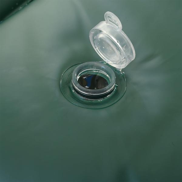 Anneau d’irrigation pour arbres 55 L pour arbustes et arbres – sac d’irrigation en PVC robuste – résistant aux UV – pour circonférence de tronc jusqu’à 30 cm – système goutte-à-goutte