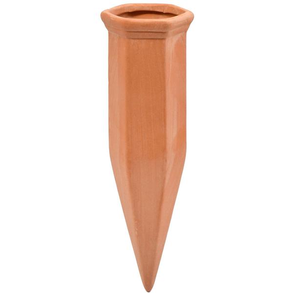 8er-Set XL-Giesskegel aus Ton für Flaschen: Automatische Pflanzenbewässerung – Sorgenfrei Urlaub machen & gesunde Pflanzen geniessen